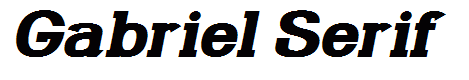 Gabriel Serif