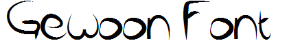 Gewoon Font