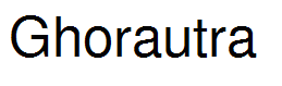 Ghorautra