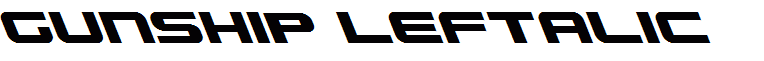 Gunship Leftalic