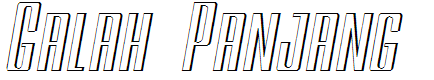 Galah Panjang