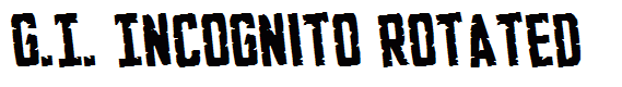 G.I. Incognito Rotated