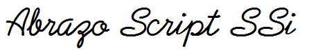 Abrazo Script SSi