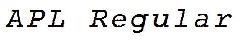 APL Regular