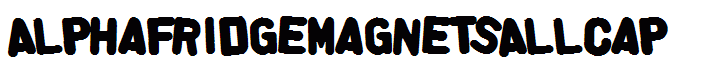 AlphaFridgeMagnetsAllCap