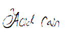 Acid Rain