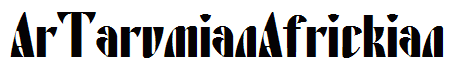 ArTarumianAfrickian