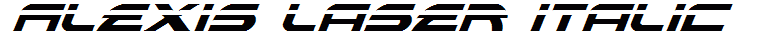Alexis Laser Italic