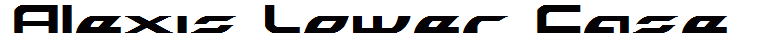 Alexis Lower Case