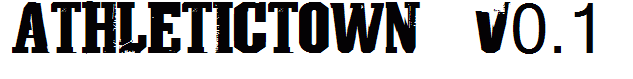 AthleticTown v0.1