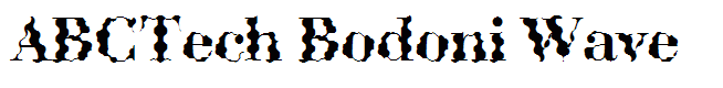 ABCTech Bodoni Wave