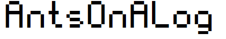AntsOnALog