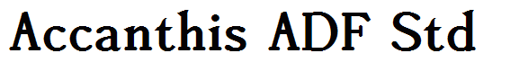 Accanthis ADF Std