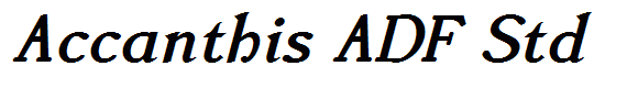 Accanthis ADF Std