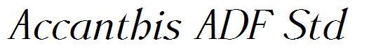 Accanthis ADF Std