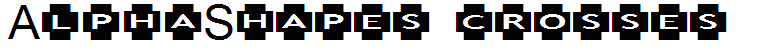 AlphaShapes crosses