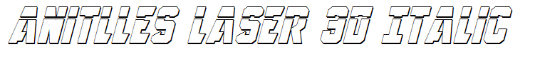 Anitlles Laser 3D Italic