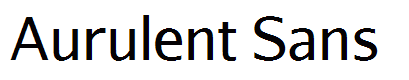 Aurulent Sans