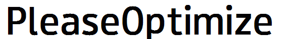 PleaseOptimize