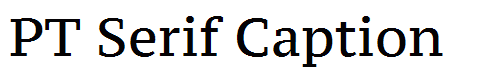 PT Serif Caption