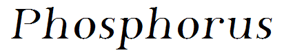 Phosphorus