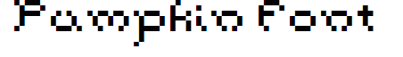 Pumpkin Font