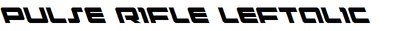 Pulse Rifle Leftalic