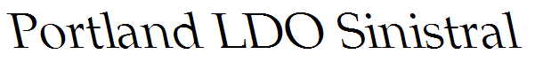 Portland LDO Sinistral
