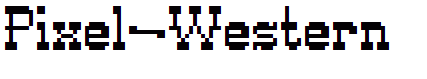 Pixel-Western