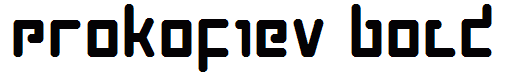 Prokofiev Bold