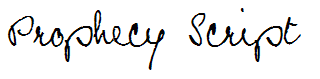 Prophecy Script