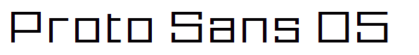 Proto Sans 05