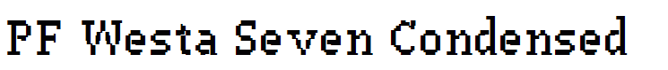 PF Westa Seven Condensed
