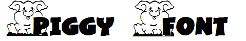 Piggy Font