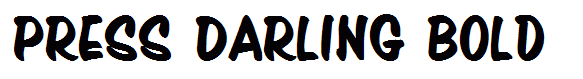 Press Darling Bold