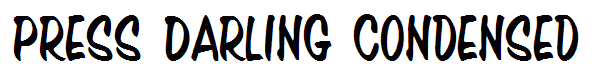 Press Darling Condensed