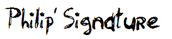 Philip' Signature