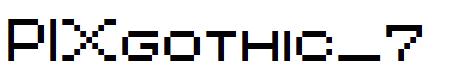 PIXgothic_7