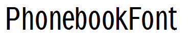 PhonebookFont