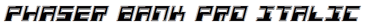 Phaser Bank Pro Italic