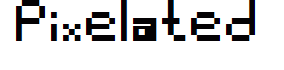 Pixelated
