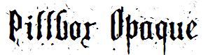 Pillbox Opaque