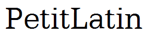 PetitLatin