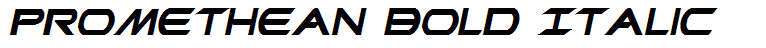 Promethean Bold Italic