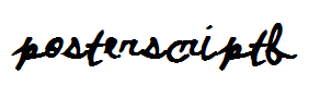 PosterScriptB