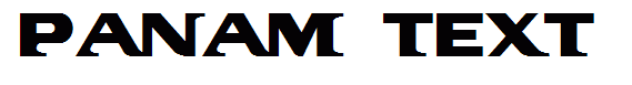 PanAm Text
