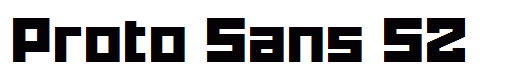 Proto Sans 52