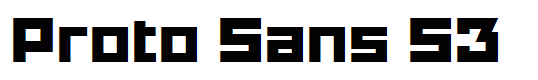 Proto Sans 53