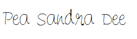 Pea Sandra Dee