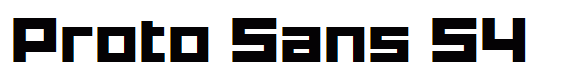 Proto Sans 54